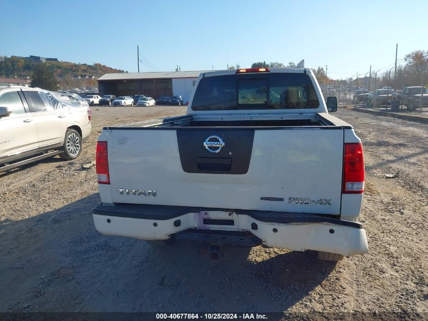 2011 Nissan Titan Pro-4X VIN: 1N6BA0CC2BN301643 Lot: 40677864