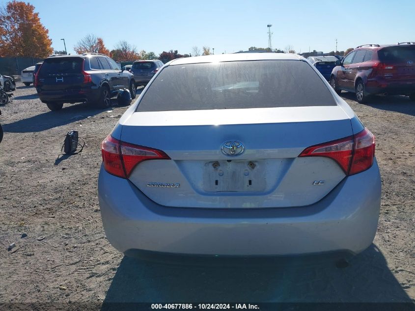 2018 Toyota Corolla Le VIN: 2T1BURHEXJC081548 Lot: 40677886