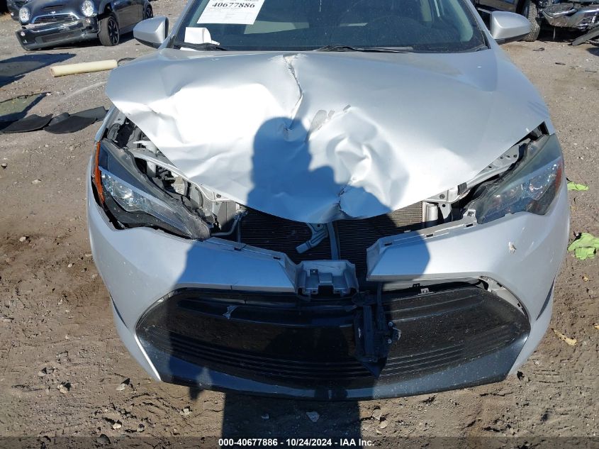 2018 Toyota Corolla Le VIN: 2T1BURHEXJC081548 Lot: 40677886