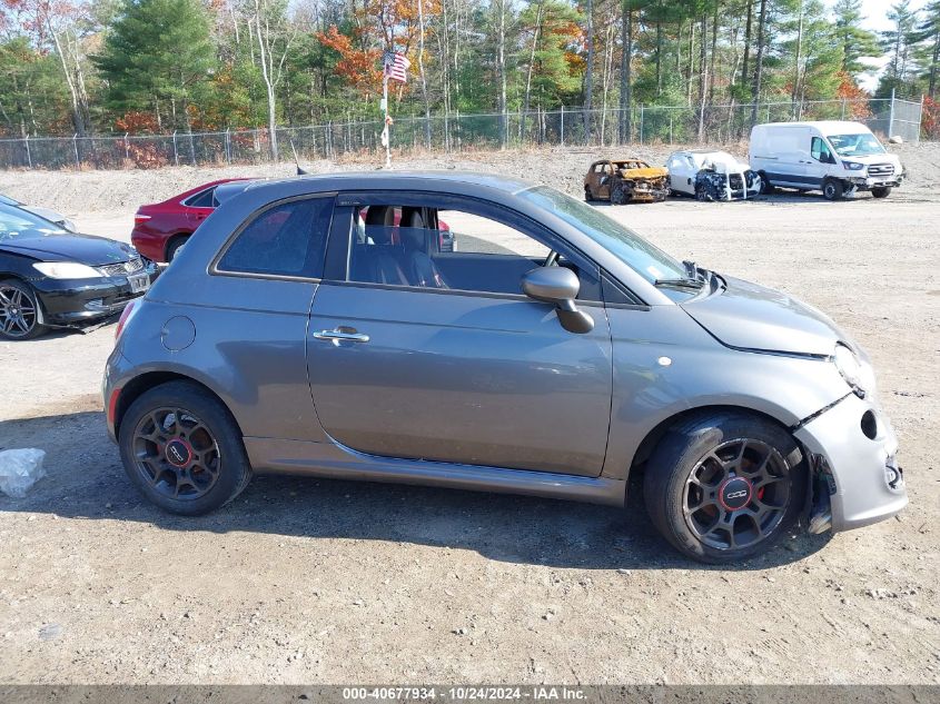 2012 Fiat 500 Sport VIN: 3C3CFFBR5CT126165 Lot: 40677934