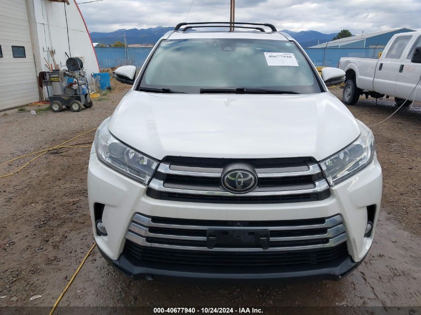 2017 Toyota Highlander Limited VIN: 5TDDZRFH6HS450639 Lot: 40677940