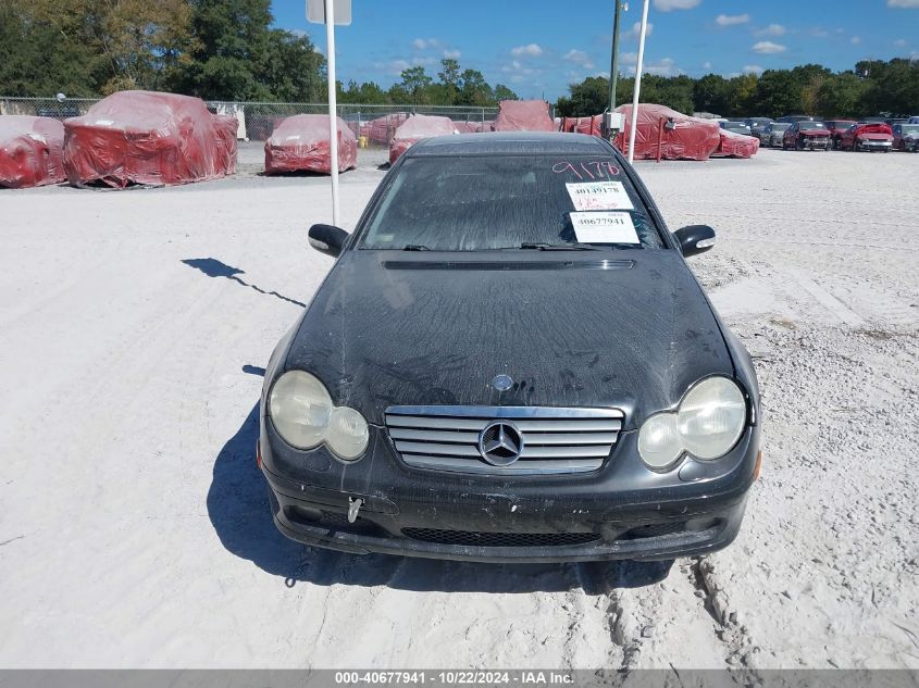 2002 Mercedes-Benz C 230 VIN: WDBRN47J42A365596 Lot: 40677941