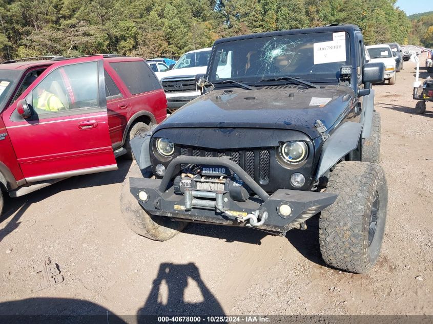 2014 Jeep Wrangler Sport VIN: 1C4AJWAG4EL162042 Lot: 40678000