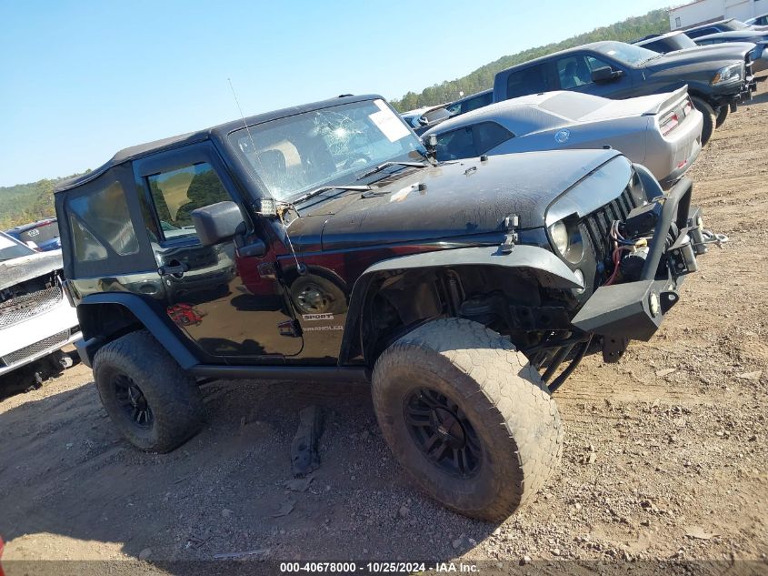 2014 Jeep Wrangler Sport VIN: 1C4AJWAG4EL162042 Lot: 40678000