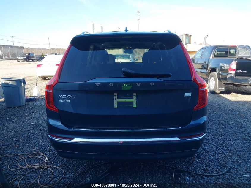 2024 Volvo Xc90 Recharge Plug-In Hybrid T8 Plus Bright Theme 7-Seater VIN: YV4H60CE0R1218906 Lot: 40678001