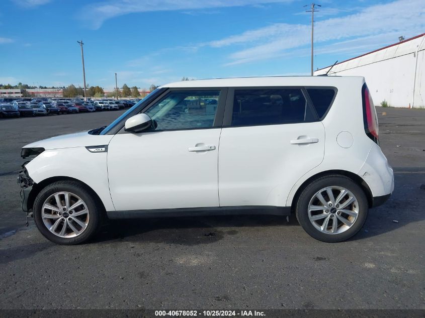 2019 Kia Soul + VIN: KNDJP3A55K7006012 Lot: 40678052