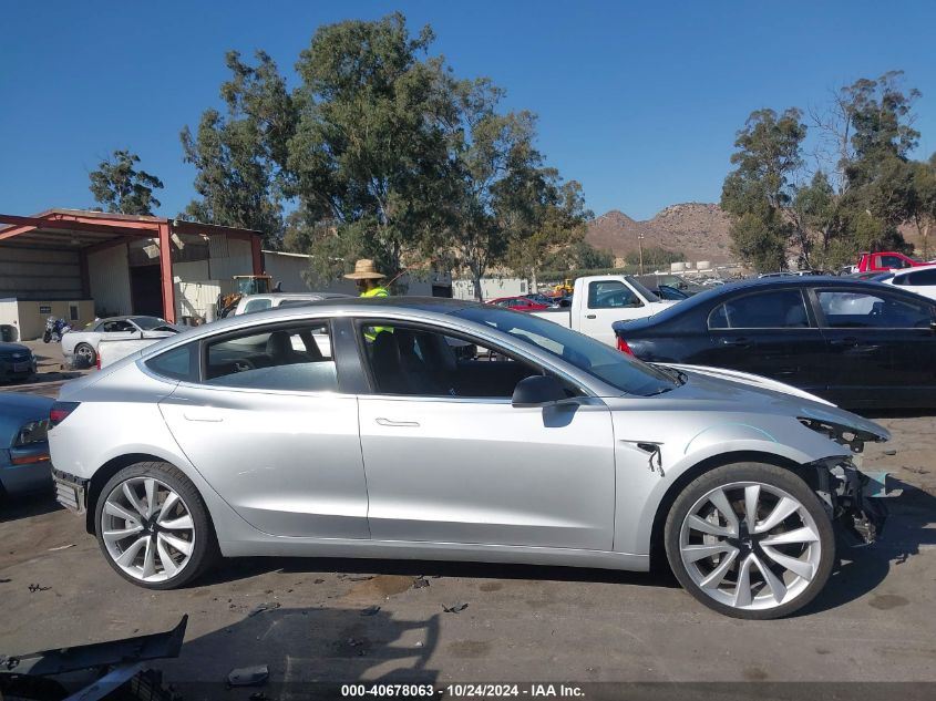 2018 Tesla Model 3 Long Range/Mid Range VIN: 5YJ3E1EA3JF043773 Lot: 40678063