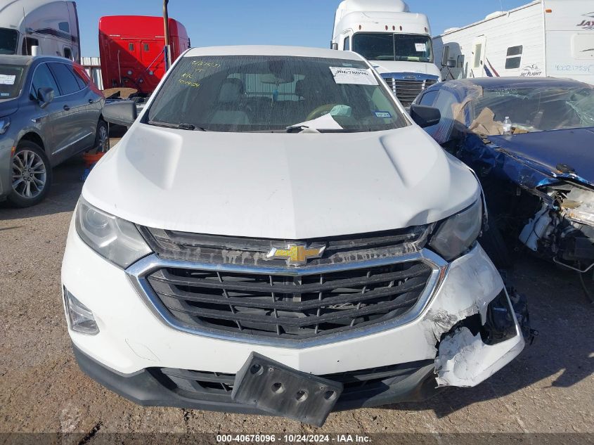 2018 Chevrolet Equinox Ls VIN: 2GNAXHEV9J6295716 Lot: 40678096