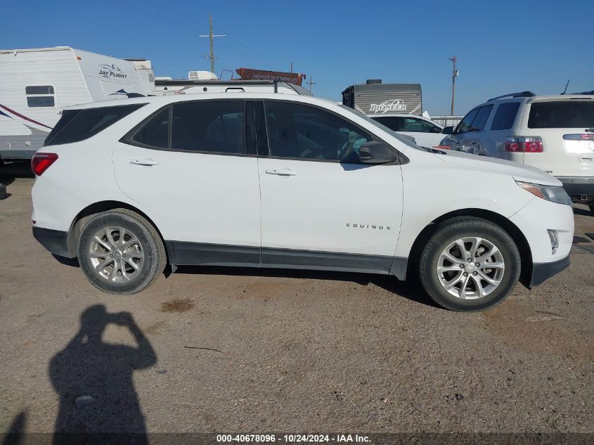 2018 Chevrolet Equinox Ls VIN: 2GNAXHEV9J6295716 Lot: 40678096