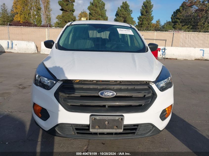 2019 Ford Escape S VIN: 1FMCU0F78KUB80258 Lot: 40678109