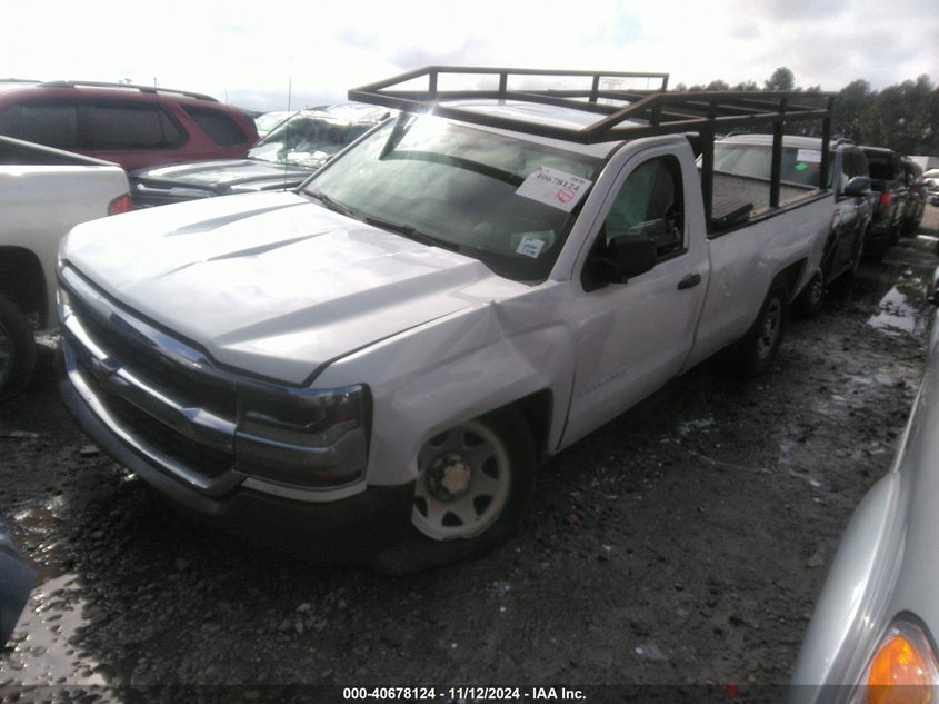 Vin: 1gcncneh0hz382577, lot: 41167422, chevrolet silverado 1500 work truck 20172