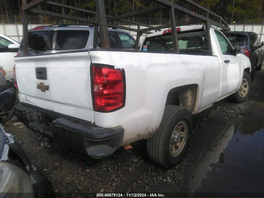 Vin: 1gcncneh0hz382577, lot: 41167422, chevrolet silverado 1500 work truck 20174
