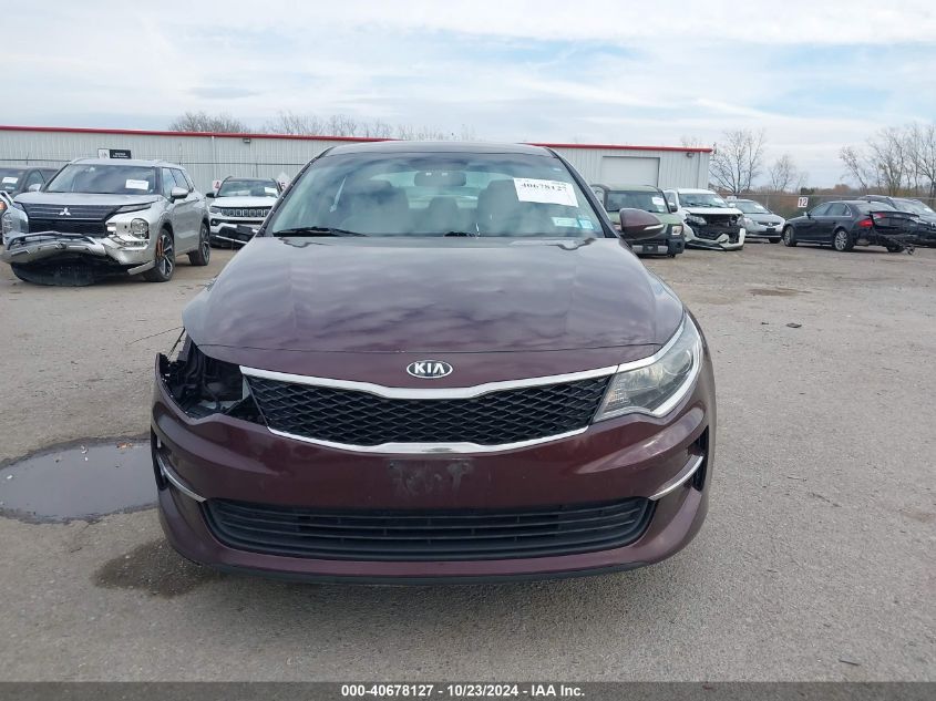 2018 Kia Optima Lx VIN: 5XXGT4L32JG184912 Lot: 40678127