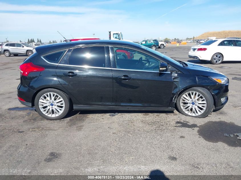 2015 Ford Focus Titanium VIN: 1FADP3N29FL341970 Lot: 40678131