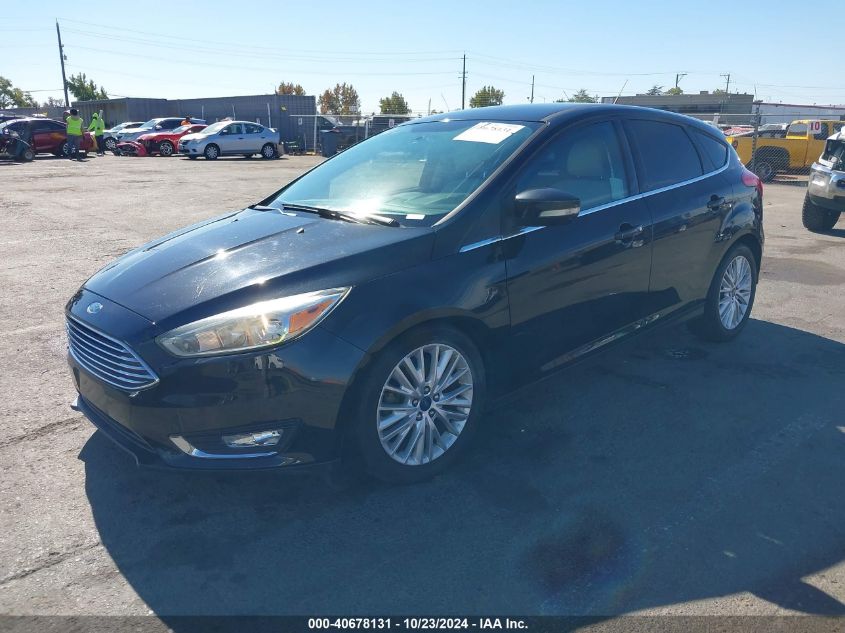 2015 Ford Focus Titanium VIN: 1FADP3N29FL341970 Lot: 40678131