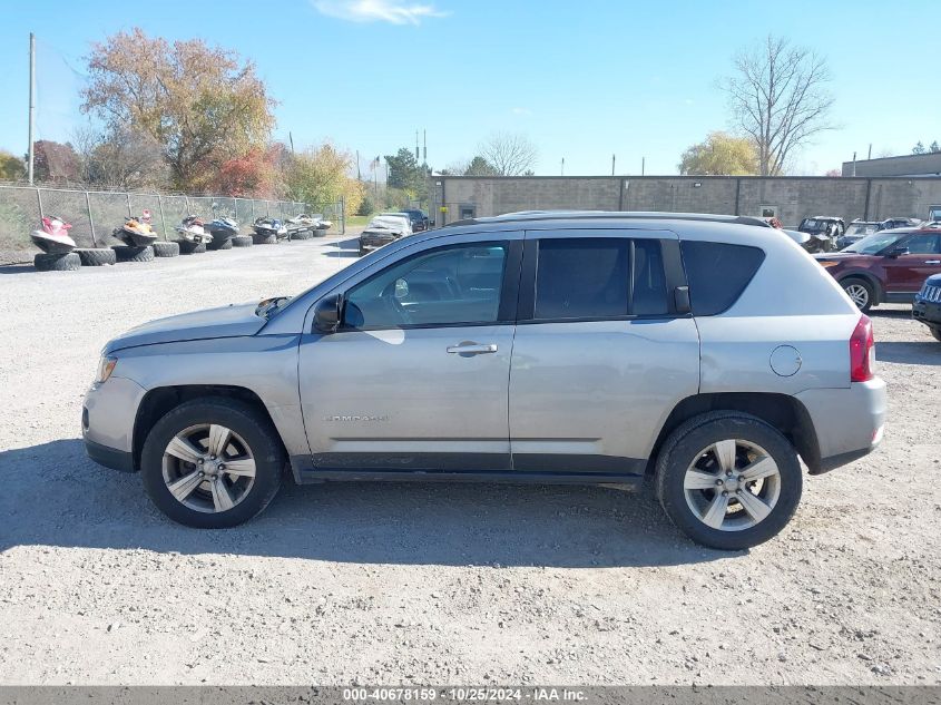 2017 Jeep Compass Sport 4X4 VIN: 1C4NJDBB0HD105781 Lot: 40678159