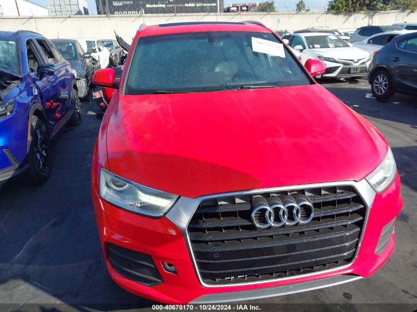 2016 Audi Q3 2.0T Premium Plus VIN: WA1BFCFS9GR024797 Lot: 40678170