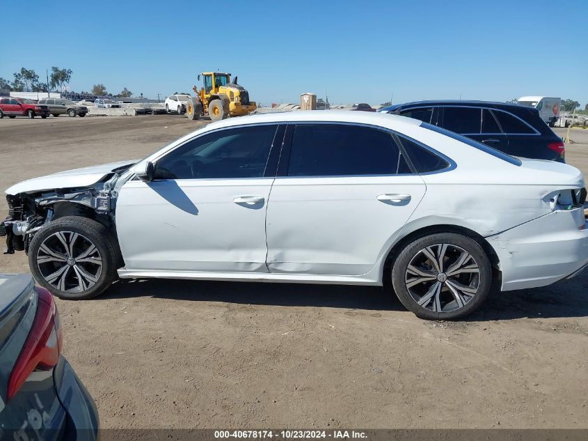 2022 Volkswagen Passat 2.0T Se VIN: 1VWSA7A34NC001095 Lot: 40678174