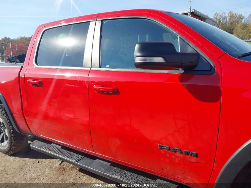 2019 Ram 1500 Rebel VIN: 1C6SRFLT5KN542506 Lot: 40678200