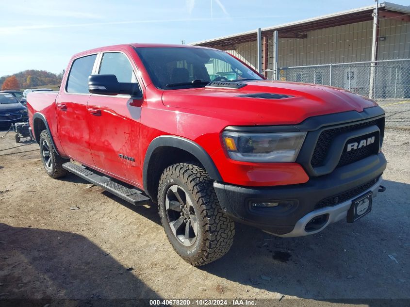 2019 Ram 1500 Rebel VIN: 1C6SRFLT5KN542506 Lot: 40678200