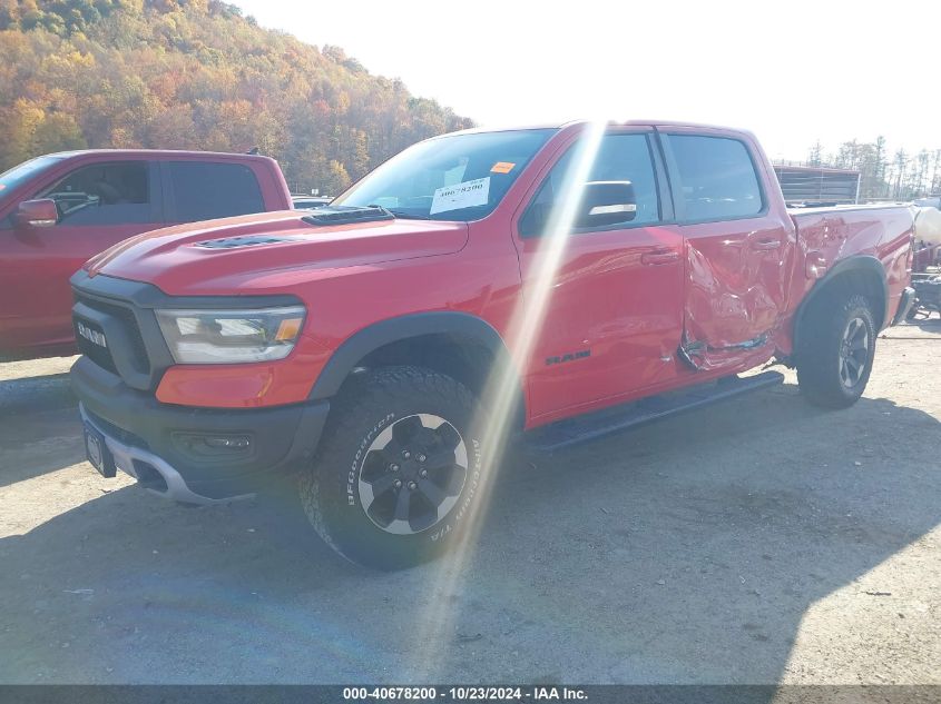 2019 Ram 1500 Rebel VIN: 1C6SRFLT5KN542506 Lot: 40678200