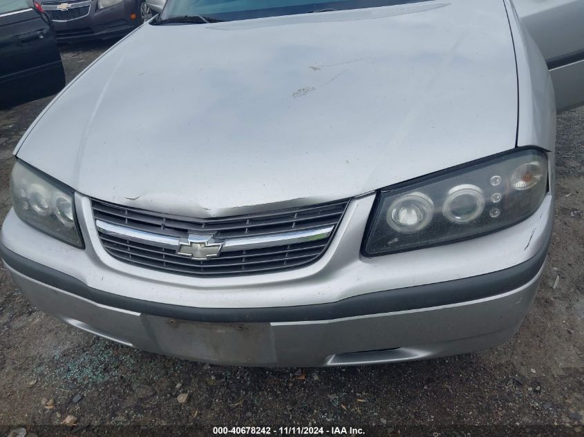 2005 Chevrolet Impala VIN: 2G1WF52E759276275 Lot: 40678242