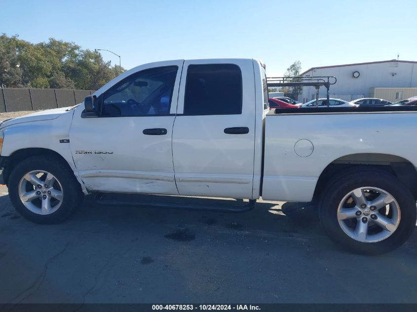 2007 Dodge Ram 1500 St/Slt VIN: 1D7HA18237S169770 Lot: 40678253