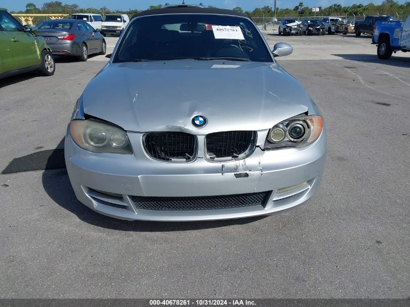 2009 BMW 128I VIN: WBAUL73529VJ75453 Lot: 40678261