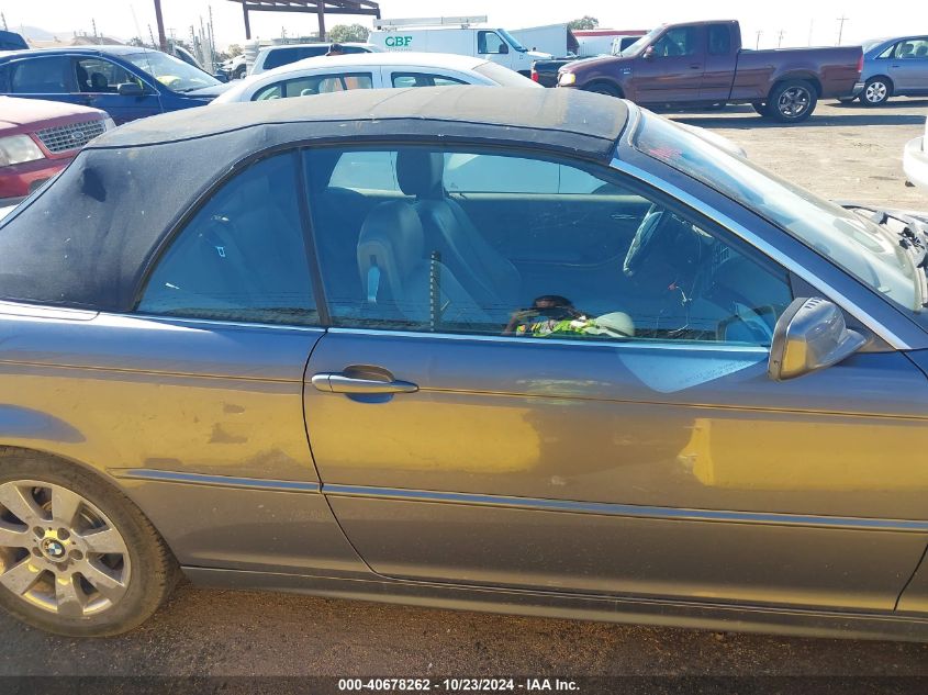 2005 BMW 325Ci VIN: WBABW33445PL37452 Lot: 40678262