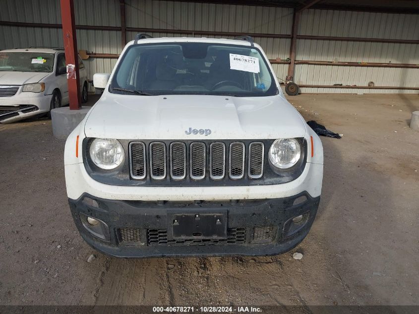 2017 Jeep Renegade Latitude 4X4 VIN: ZACCJBBB9HPE58355 Lot: 40678271