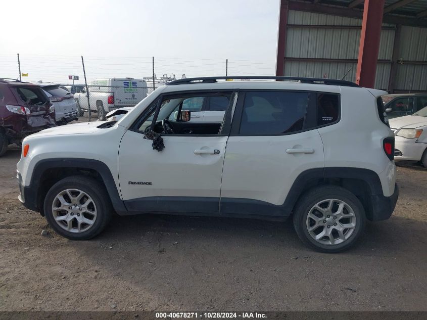 2017 JEEP RENEGADE LATITUDE 4X4 - ZACCJBBB9HPE58355