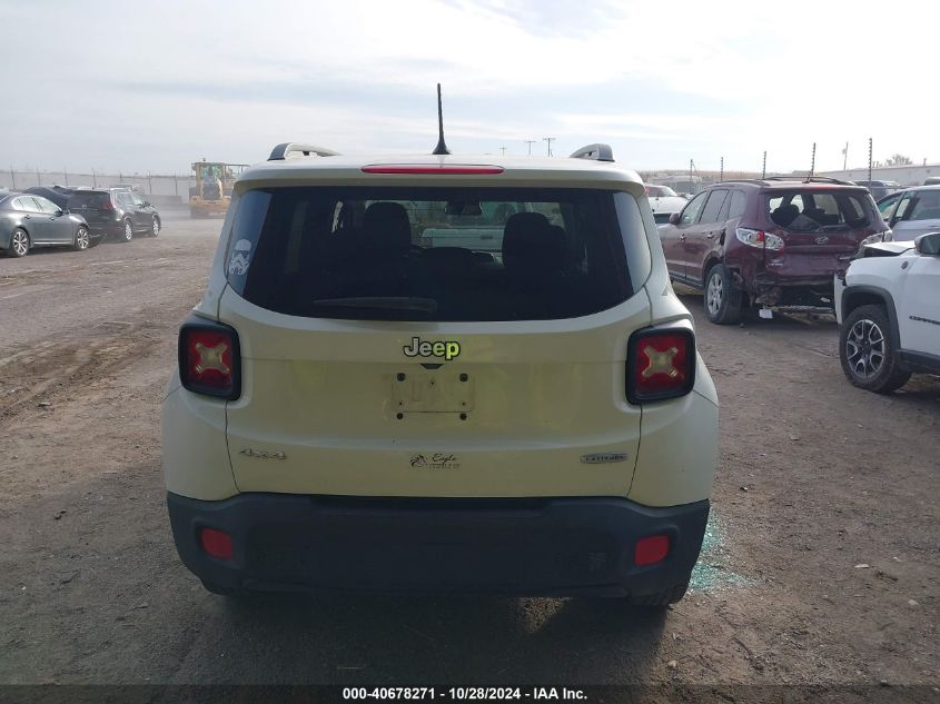 2017 Jeep Renegade Latitude 4X4 VIN: ZACCJBBB9HPE58355 Lot: 40678271