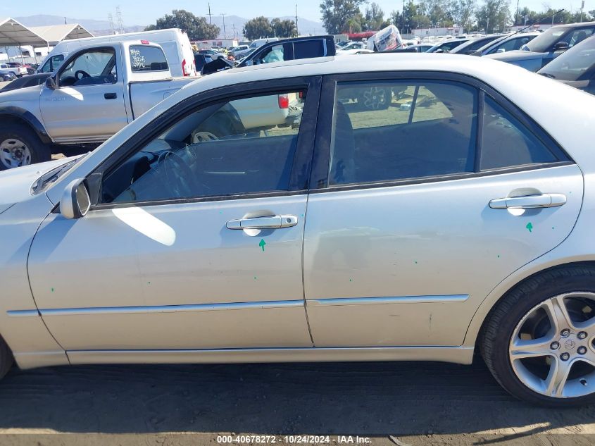 2005 Lexus Is 300 VIN: JTHBD192850100053 Lot: 40678272