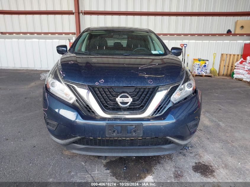 2016 Nissan Murano S VIN: 5N1AZ2MHXGN138904 Lot: 40678274