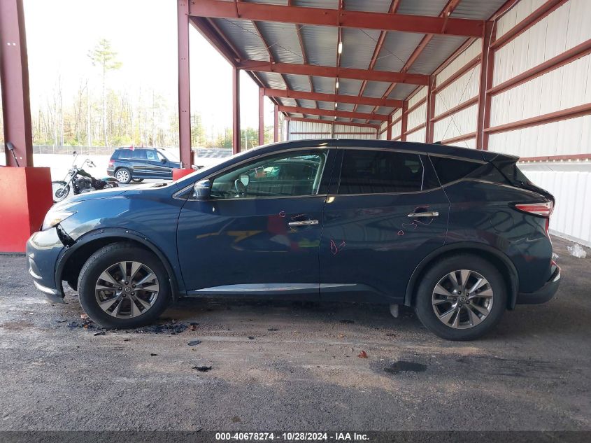 2016 Nissan Murano S VIN: 5N1AZ2MHXGN138904 Lot: 40678274