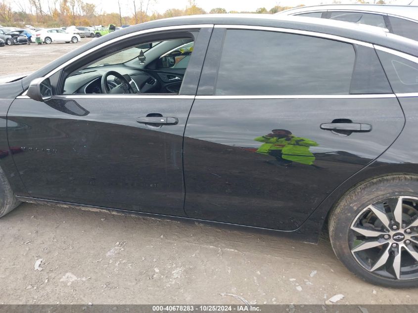 2021 Chevrolet Malibu Fwd Rs VIN: 1G1ZG5ST1MF016467 Lot: 40678283