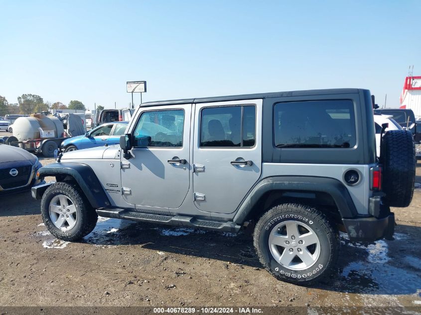 2015 Jeep Wrangler Unlimited Sport VIN: 1C4BJWDG7FL754990 Lot: 40678289