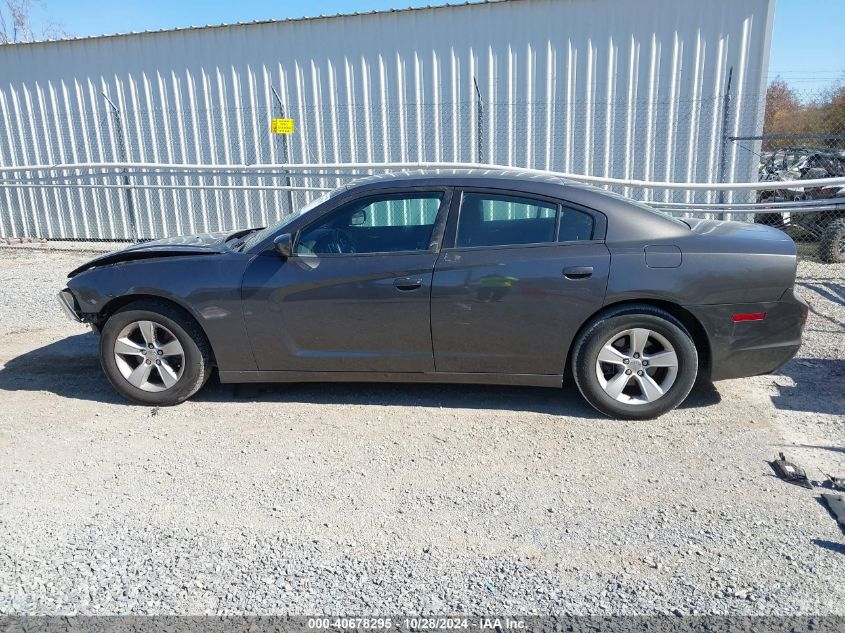 2013 Dodge Charger Se VIN: 2C3CDXBG1DH594821 Lot: 40678295