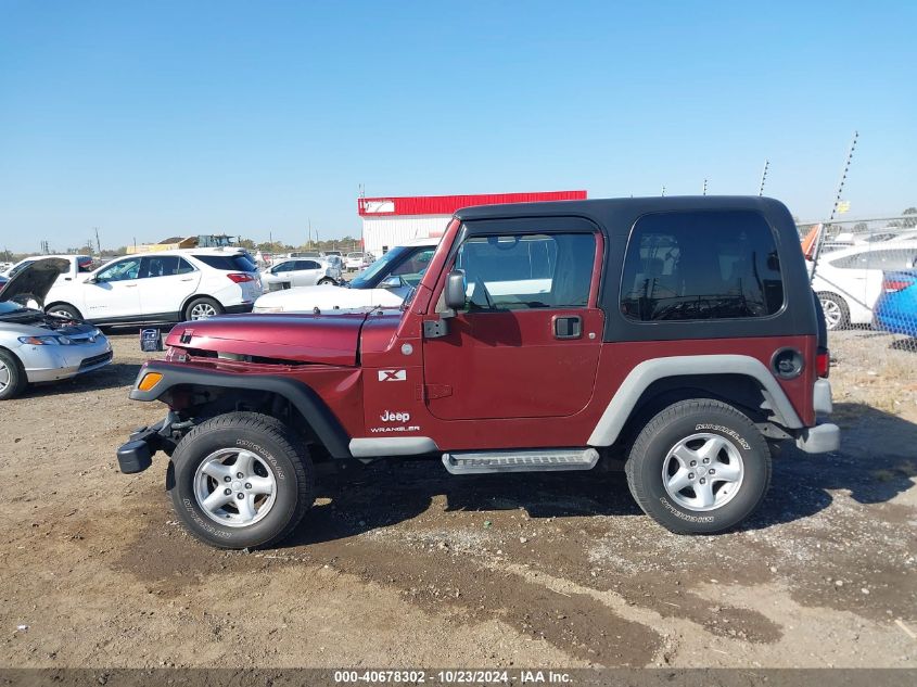 2004 Jeep Wrangler X VIN: 1J4FA39S54P720785 Lot: 40678302