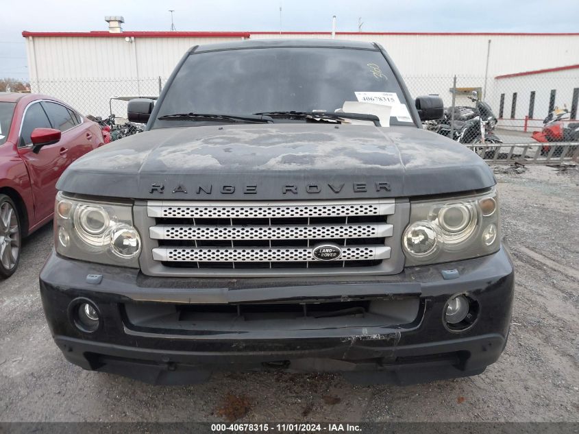 2006 Land Rover Range Rover Sport Hse VIN: SALSF25436A956583 Lot: 40678315