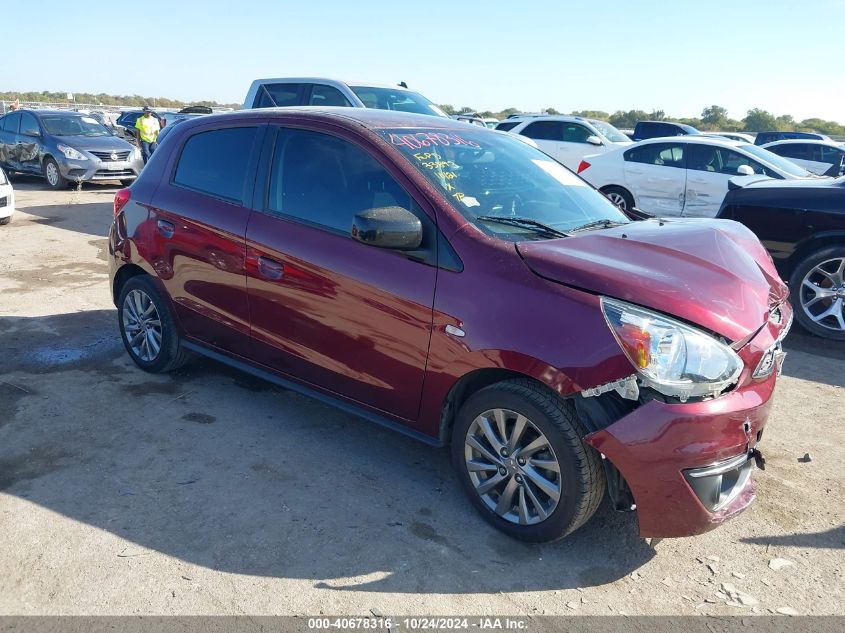 VIN ML32A5HJ8KH009701 2019 Mitsubishi Mirage, LE no.1