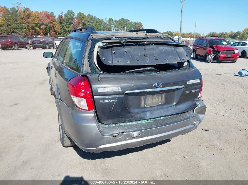 2009 Subaru Outback 2.5I VIN: 4S4BP60C096342023 Lot: 40678345