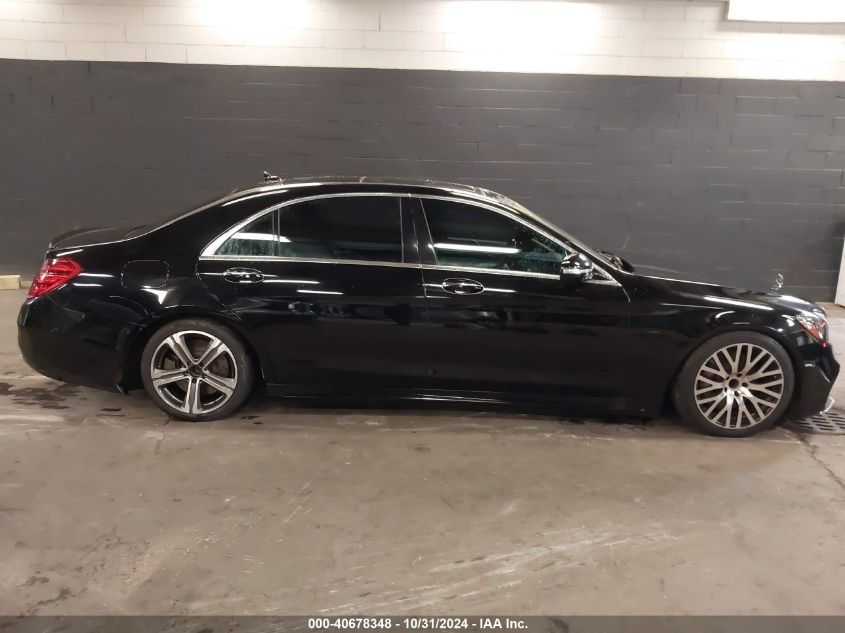 2019 Mercedes-Benz S 560 VIN: WDDUG8DB7KA429372 Lot: 40678348