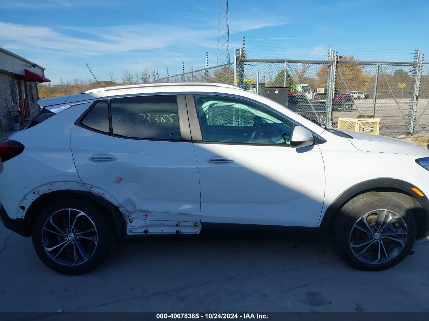 2021 Buick Encore Gx Awd Select VIN: KL4MMESL6MB164108 Lot: 40678385