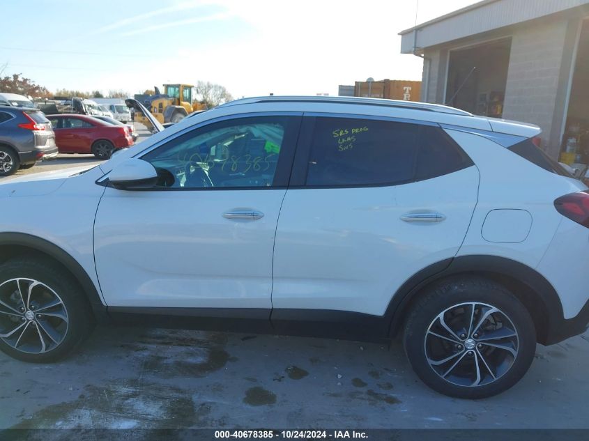 2021 Buick Encore Gx Awd Select VIN: KL4MMESL6MB164108 Lot: 40678385