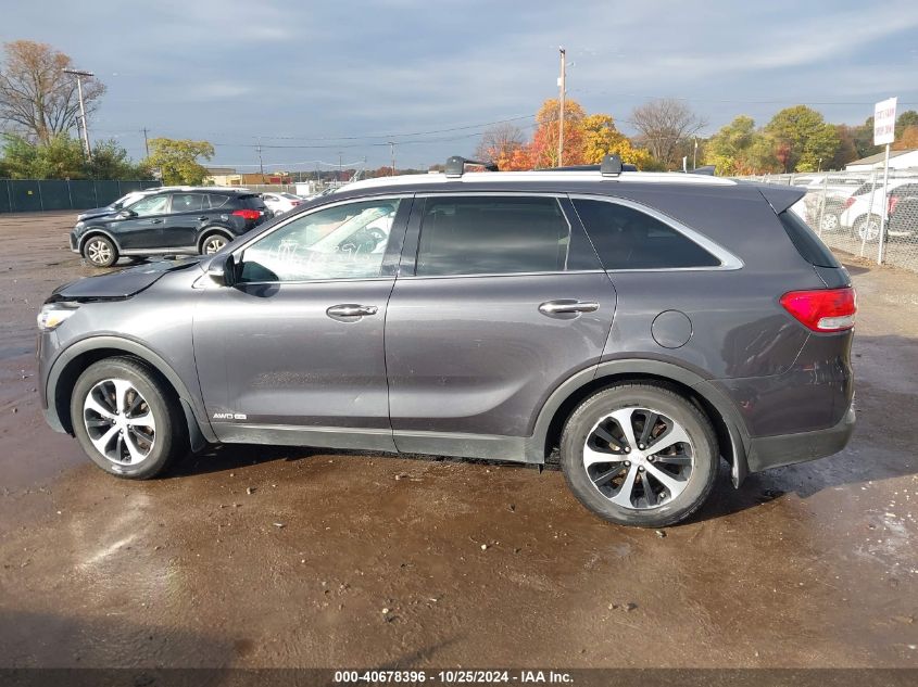 2017 KIA SORENTO 3.3L EX - 5XYPHDA51HG225672