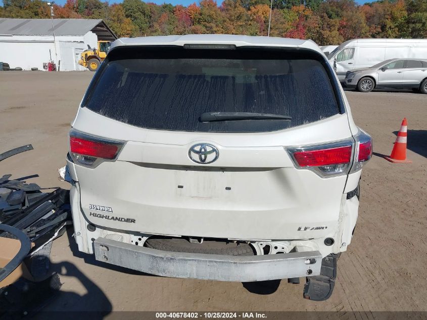 2014 Toyota Highlander Le V6 VIN: 5TDBKRFH8ES024104 Lot: 40678402