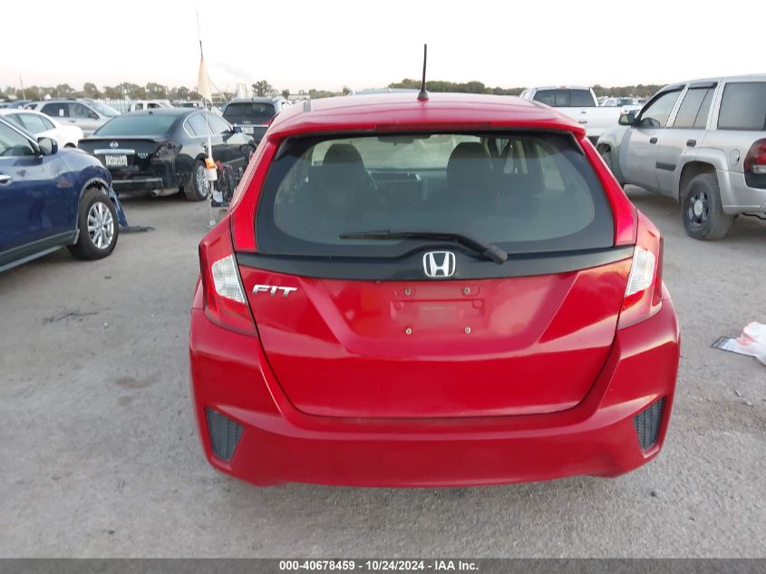 2016 Honda Fit Lx VIN: JHMGK5H50GX009366 Lot: 40678459