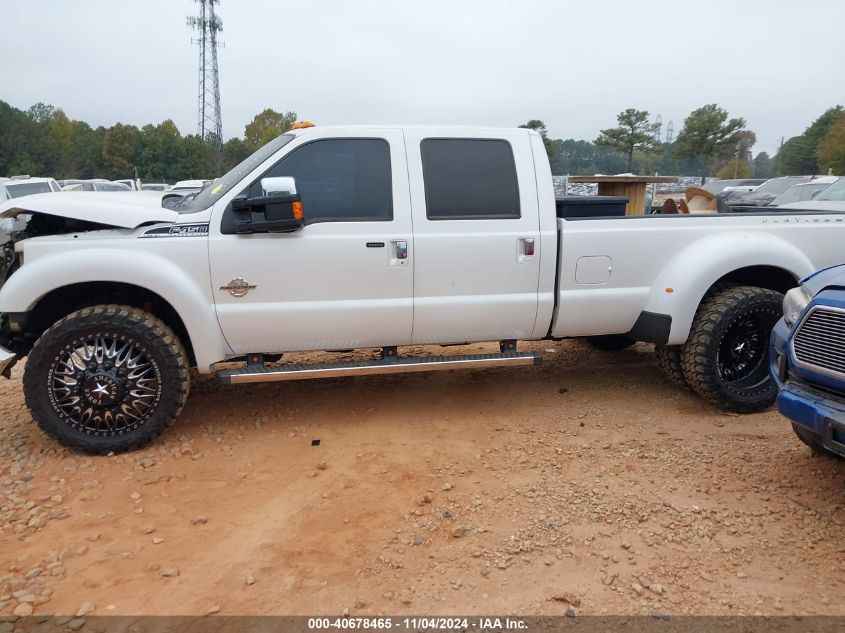 2014 Ford F-450 Lariat VIN: 1FT8W4DT3EEA40712 Lot: 40678465