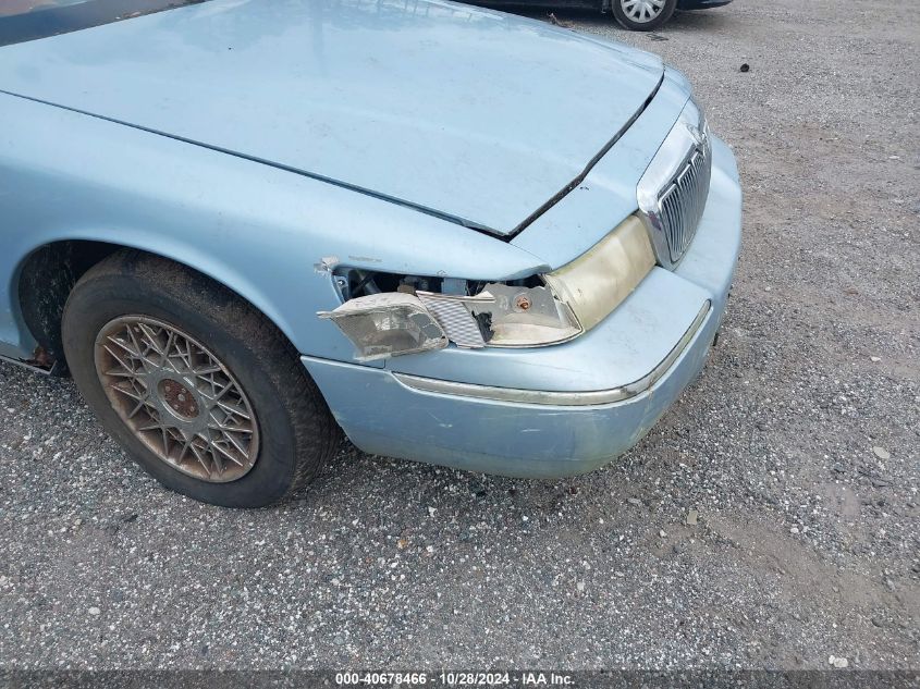 2000 Mercury Grand Marquis Gs VIN: 2MEFM74W3YX702377 Lot: 40678466